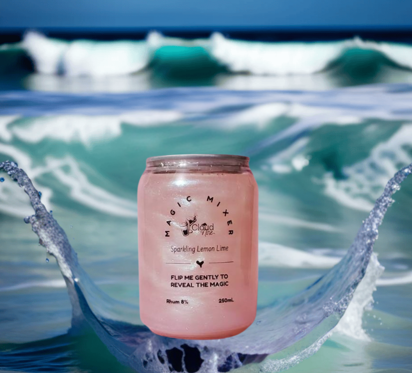 Alcoholic Iridescent Magic Mixer | Sparkling Lemon-Lime (8% alcohol)